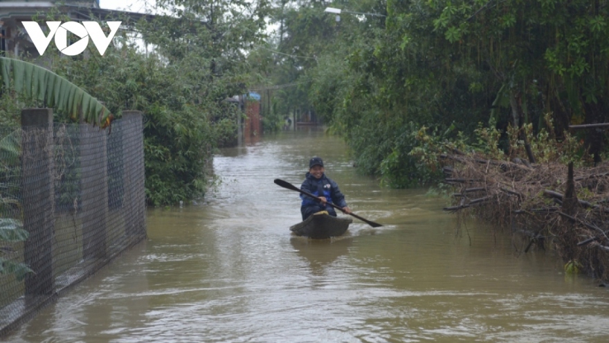 Lowland areas of Thua Thien-Hue province hit by flooding